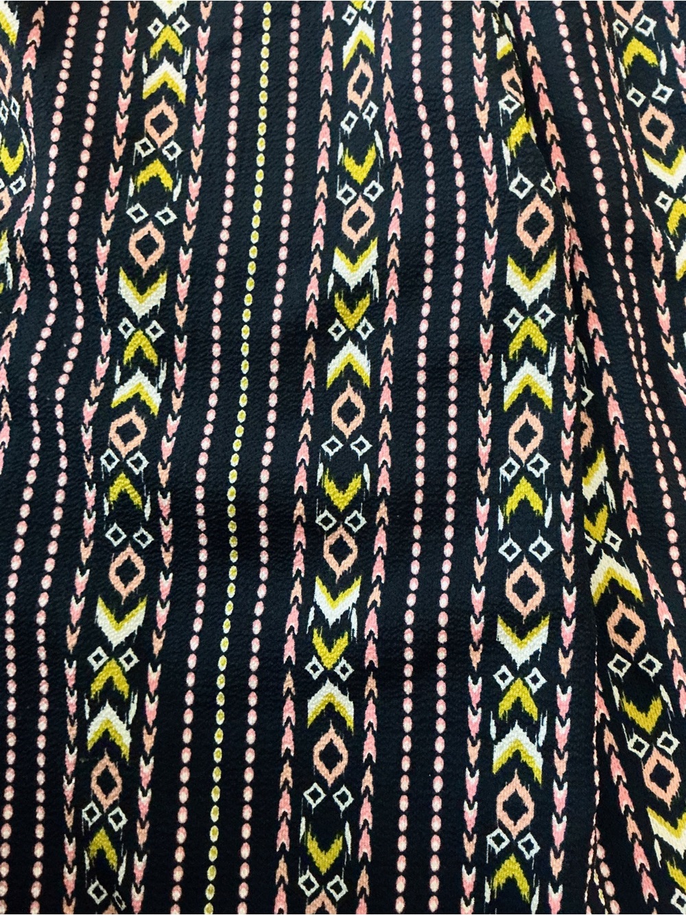J for Justify Navy & Cream Striped Wide-Leg Jumpsuit, Small - Picture 3 of 5